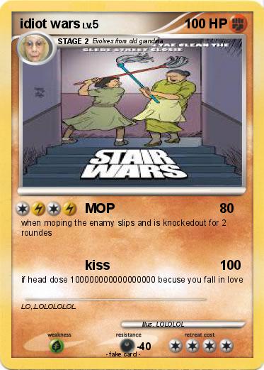 Pokemon idiot wars