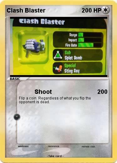 Pokemon Clash Blaster