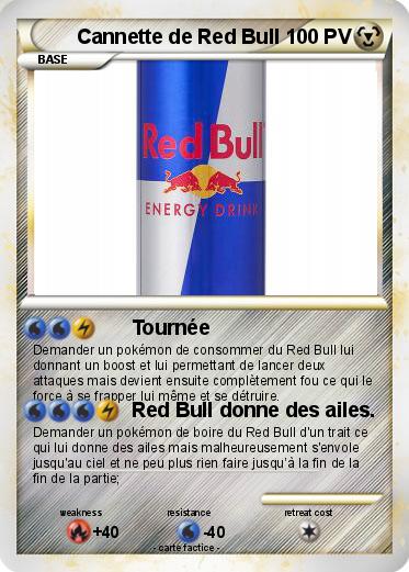 Pokemon Cannette de Red Bull