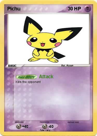 Pokemon Pichu