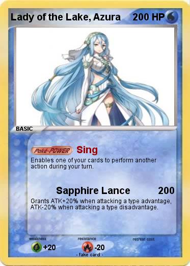 Pokemon Lady of the Lake, Azura