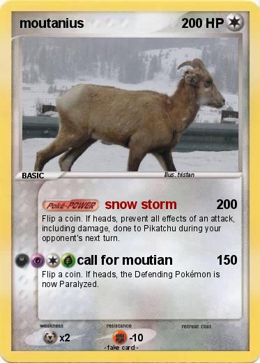 Pokemon moutanius