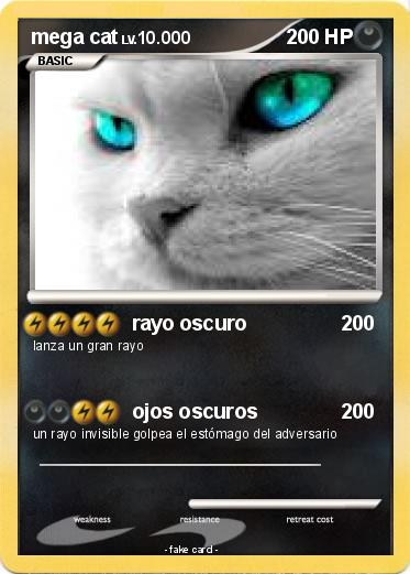 Pokemon mega cat