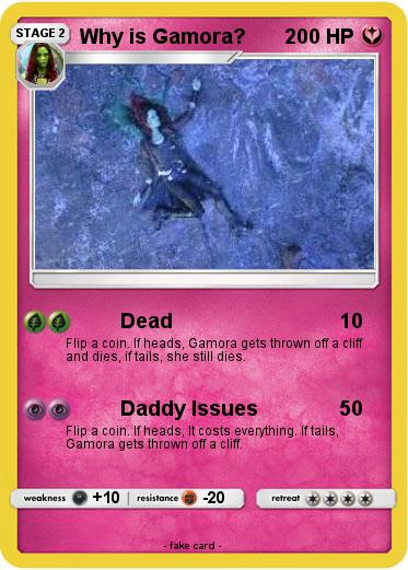 Pokemon Why is Gamora?