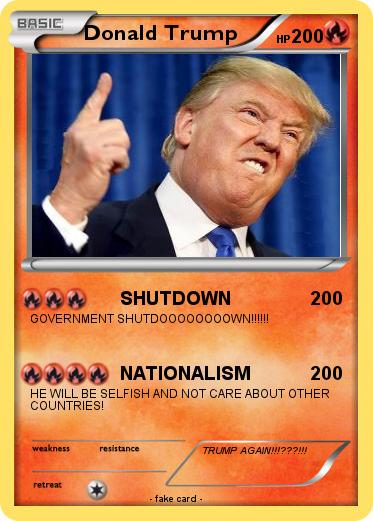 Pokemon Donald Trump