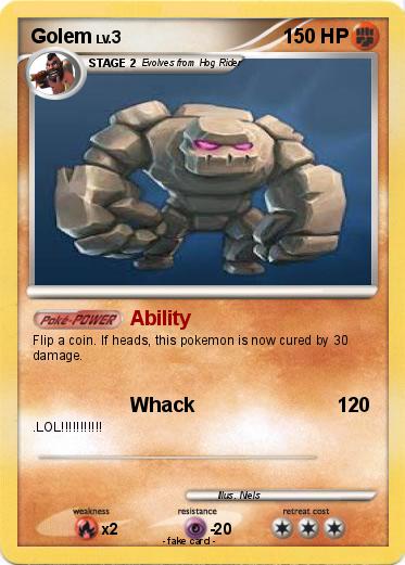 Pokemon Golem