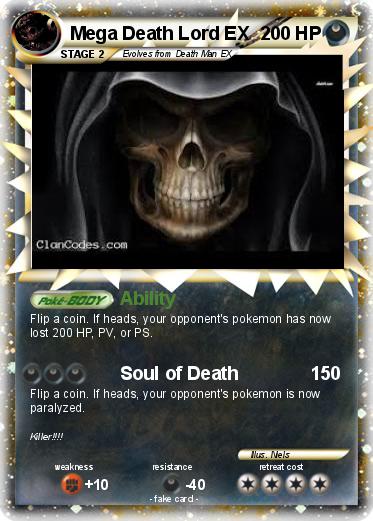 Pokemon Mega Death Lord EX