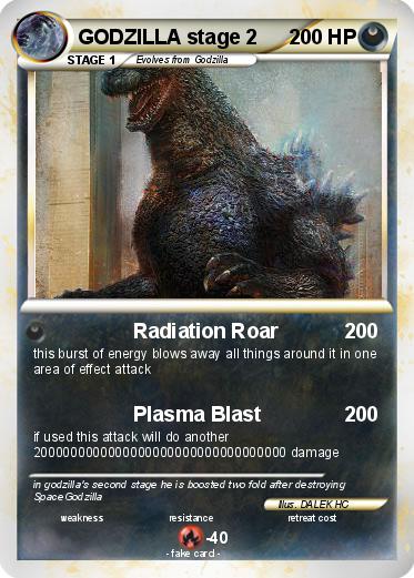 Pokemon GODZILLA stage 2
