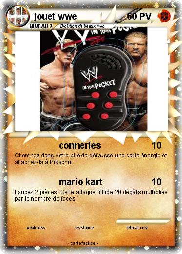 Pokemon jouet wwe