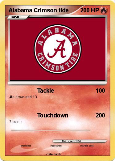 Pokemon Alabama Crimson tide
