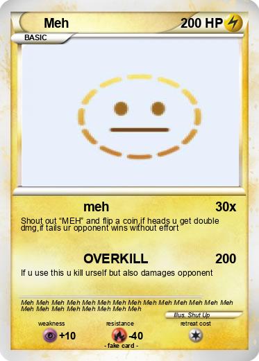 Pokemon Meh