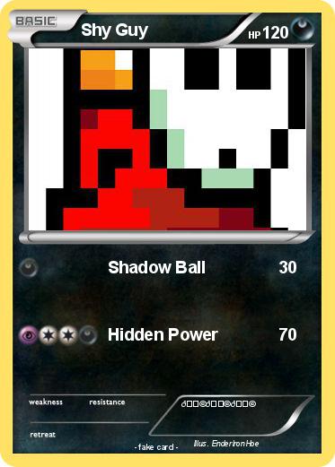 Pokemon Shy Guy