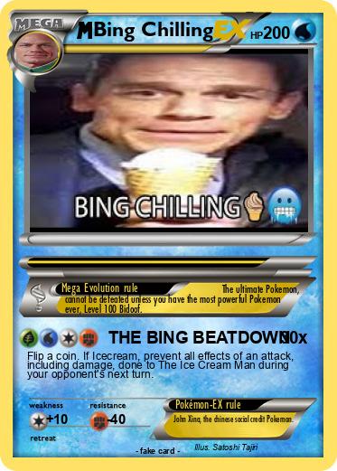 Pokemon Bing Chilling