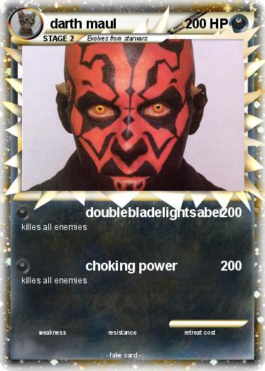 Pokemon darth maul