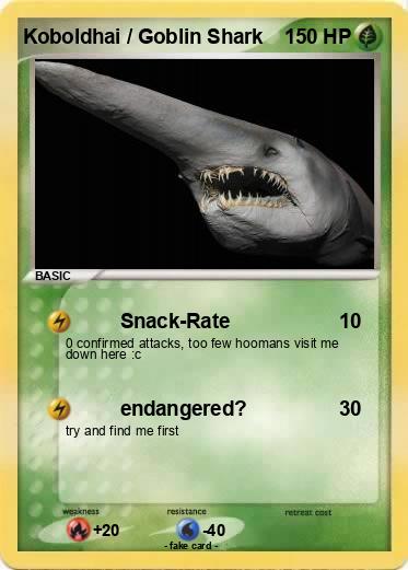 Pokemon Koboldhai / Goblin Shark