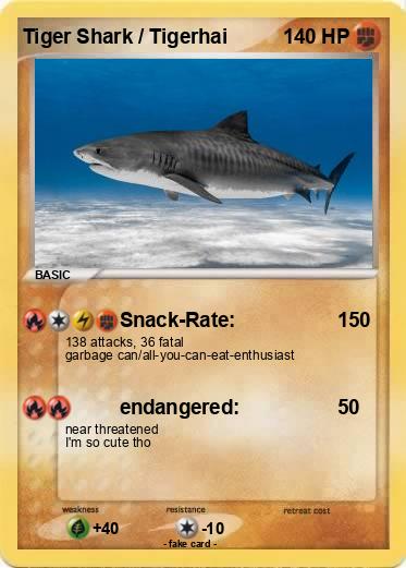 Pokemon Tiger Shark / Tigerhai