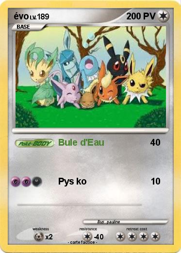Pokemon évo