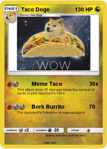 Pokemon Taco Doge