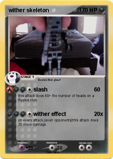 Pokemon wither skeleton