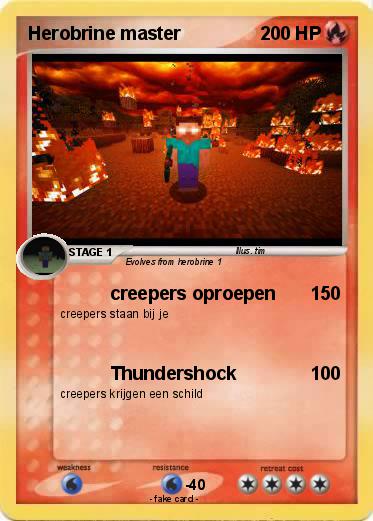 Pokemon Herobrine master