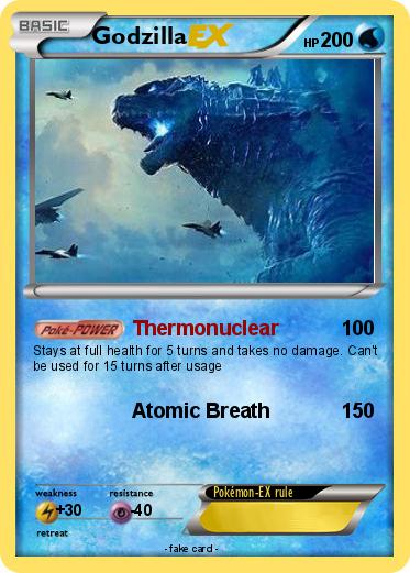 Pokemon Godzilla
