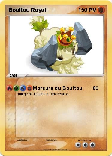 Pokemon Bouftou Royal