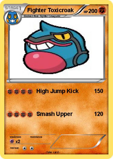 Pokemon Fighter Toxicroak