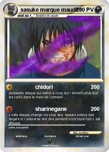 Pokemon sasuke marque maudite