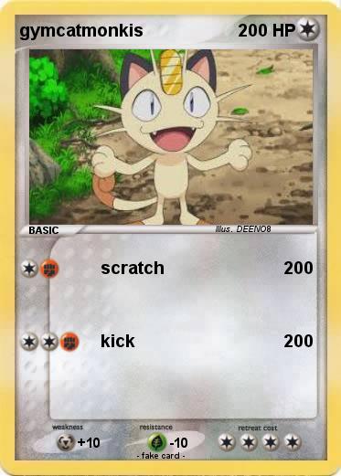 Pokemon gymcatmonkis