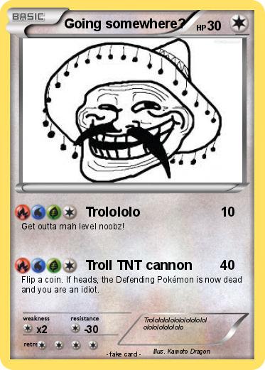 Pokemon Going somewhere?