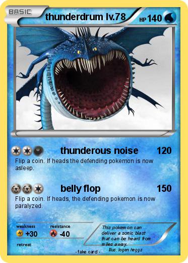Pokemon thunderdrum lv.78