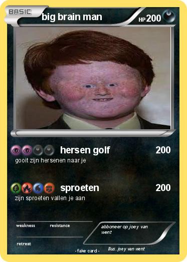 Pokemon big brain man