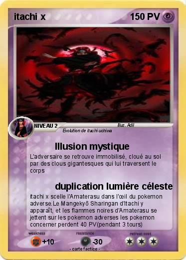 Pokemon itachi x
