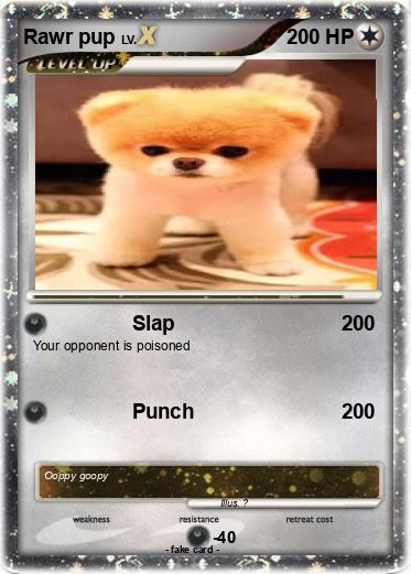 Pokemon Rawr pup