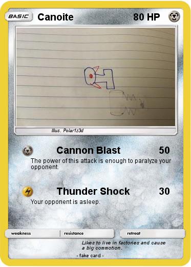 Pokemon Canoite