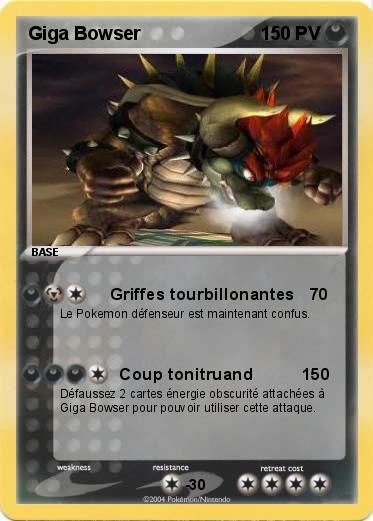 Pokemon Giga Bowser