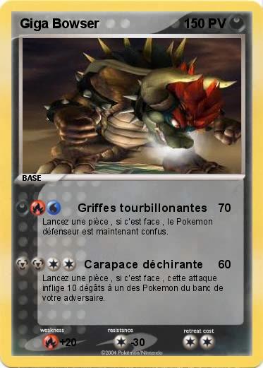 Pokemon Giga Bowser