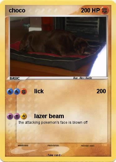 Pokemon choco