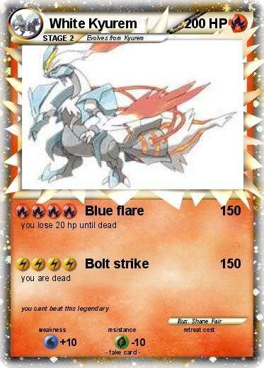 Pokemon White Kyurem