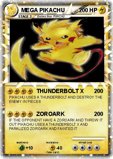 Pokemon MEGA PIKACHU