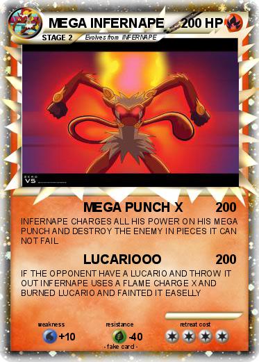 Pokemon MEGA INFERNAPE
