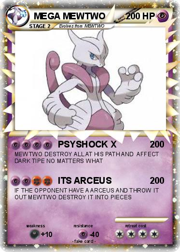 Pokemon MEGA MEWTWO