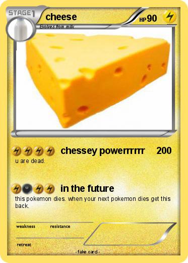 Pokemon cheese