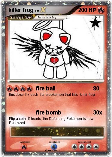 Pokemon killer frog