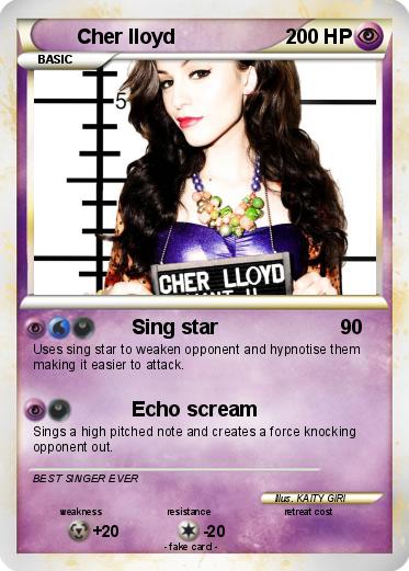 Pokemon Cher lloyd
