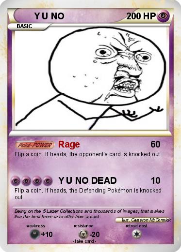 Pokemon Y U NO