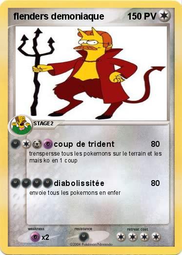 Pokemon flenders demoniaque