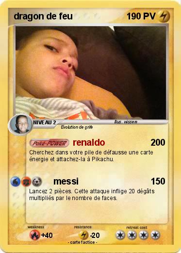 Pokemon dragon de feu