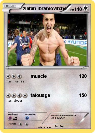 Pokemon zlatan ibramovitche