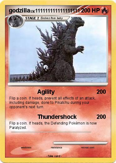 Pokemon godzilla